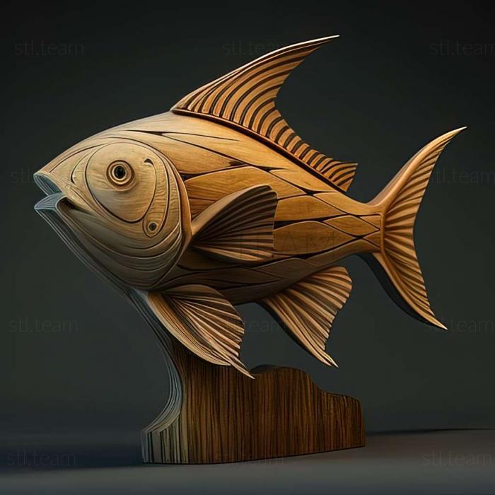 3D model Tetras fish (STL)